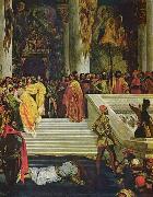 Eugene Delacroix Hinrichtung des Dogen Marin Faliero oil painting artist